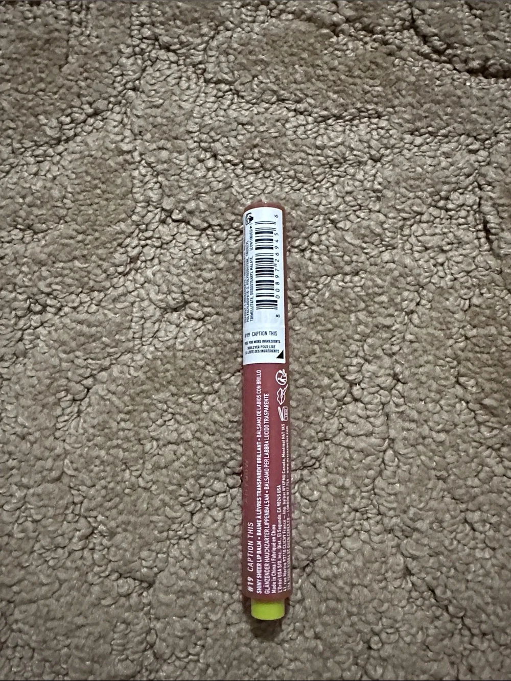 NYX Slick Click Shiny Lip Balm - Dusty Rose
